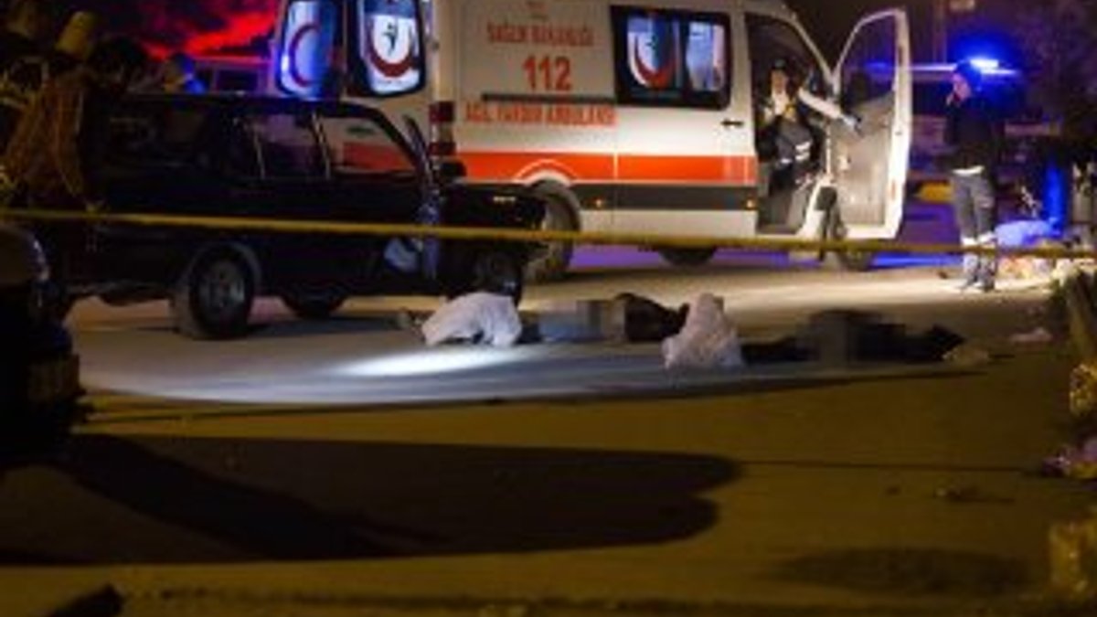 Ankara'da karı koca kızlarının gözü önünde öldürüldü