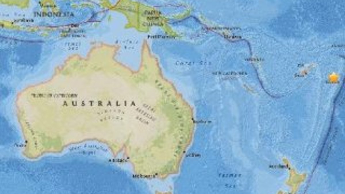 Pasifik'te ada ülkesi Tonga'da deprem