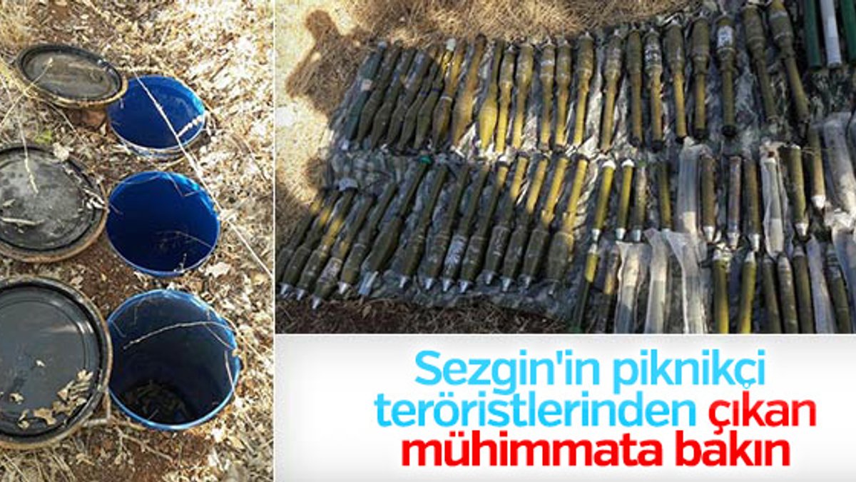 Diyarbakır'da 105 roketatar mühimmatı bulundu