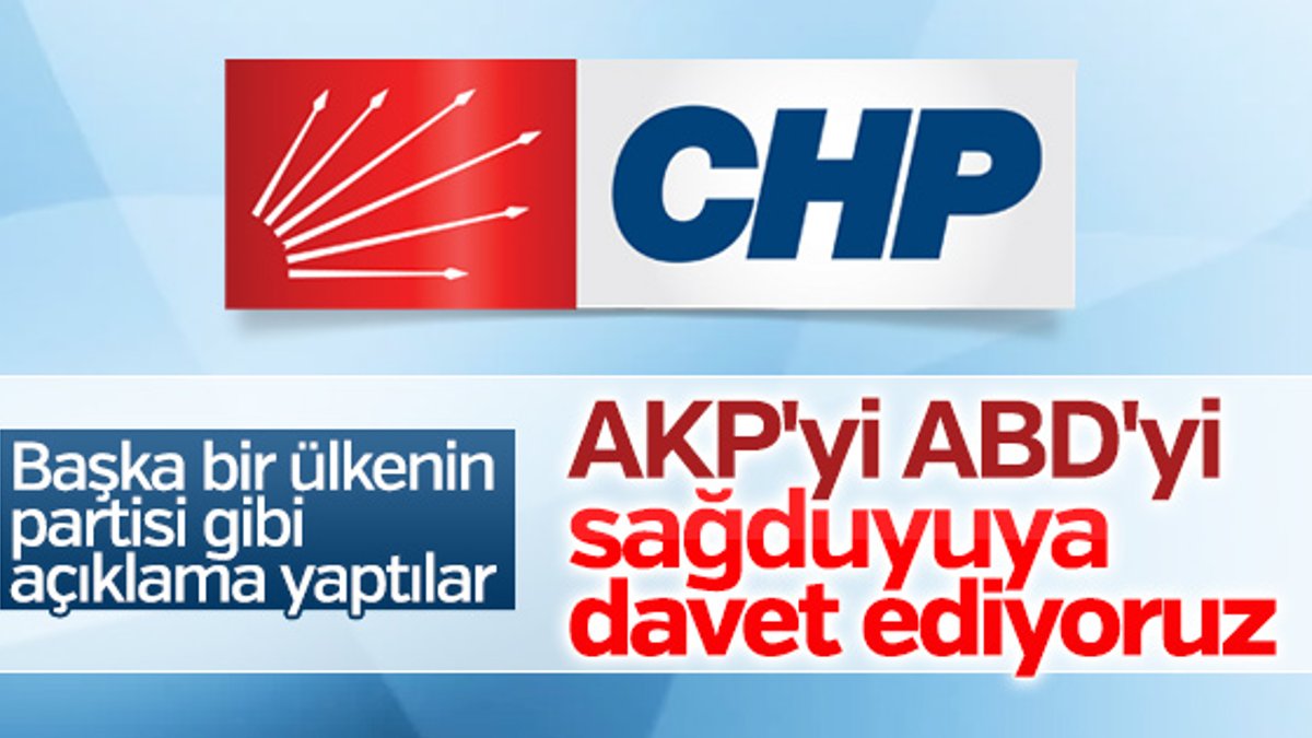 CHP'den vize açıklaması