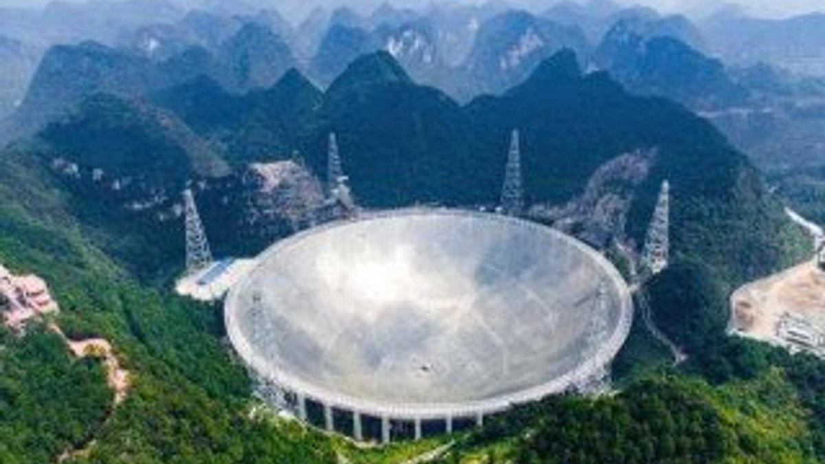 Çin'in dev teleskobu 2 atarca yıldız keşfetti