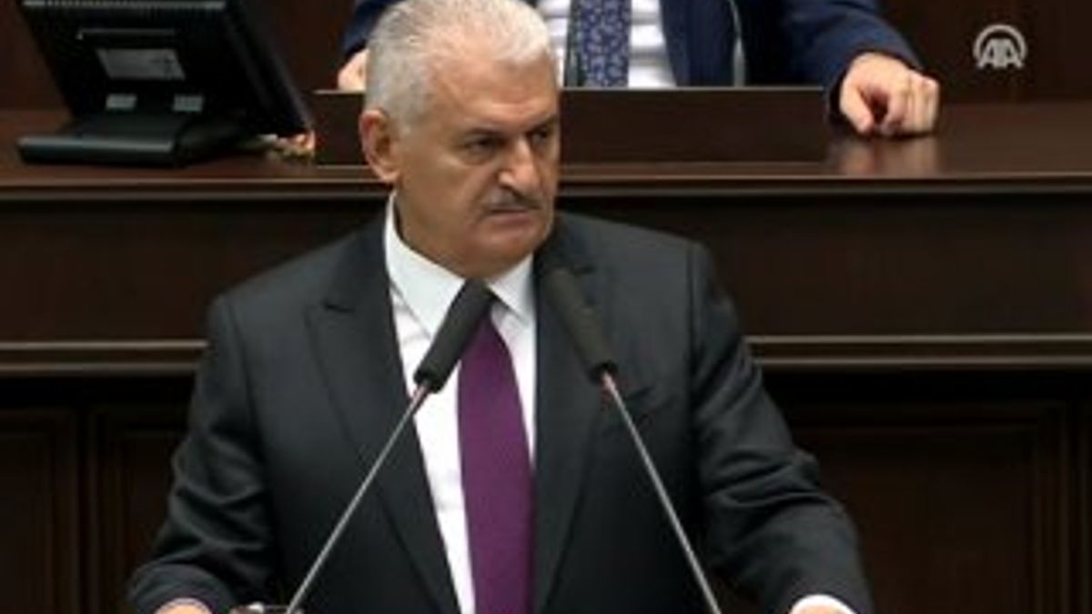 Binali Yıldırım'ın grup konuşması