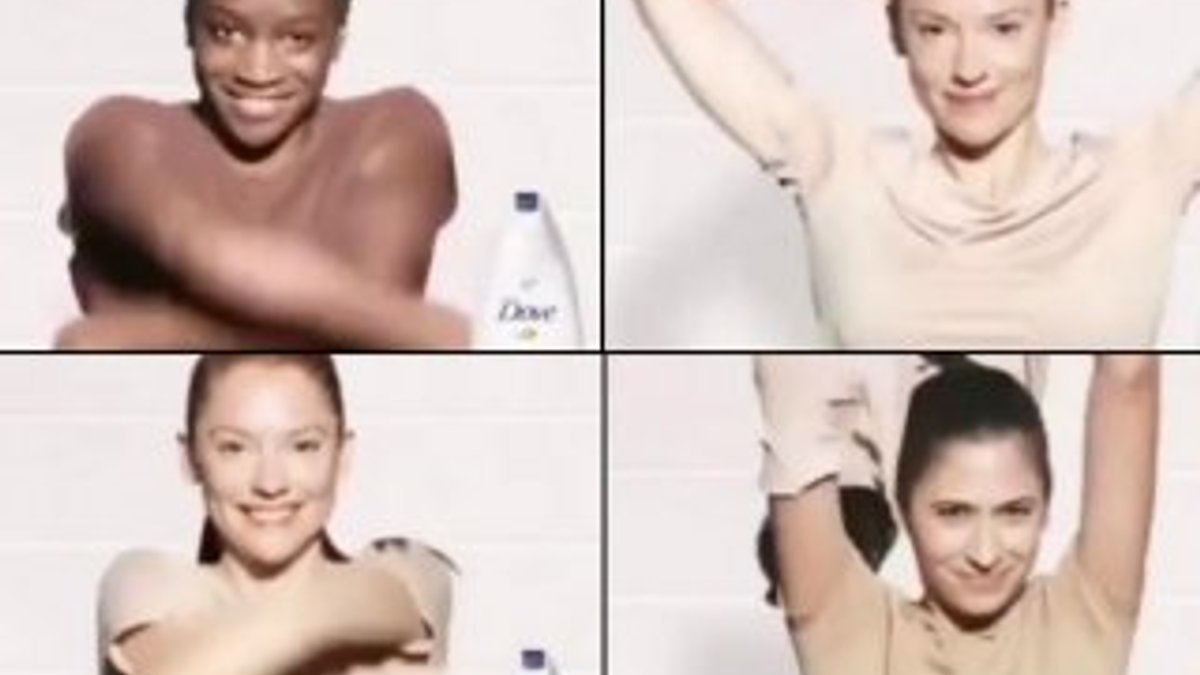 Dove'dan ırkçı reklam