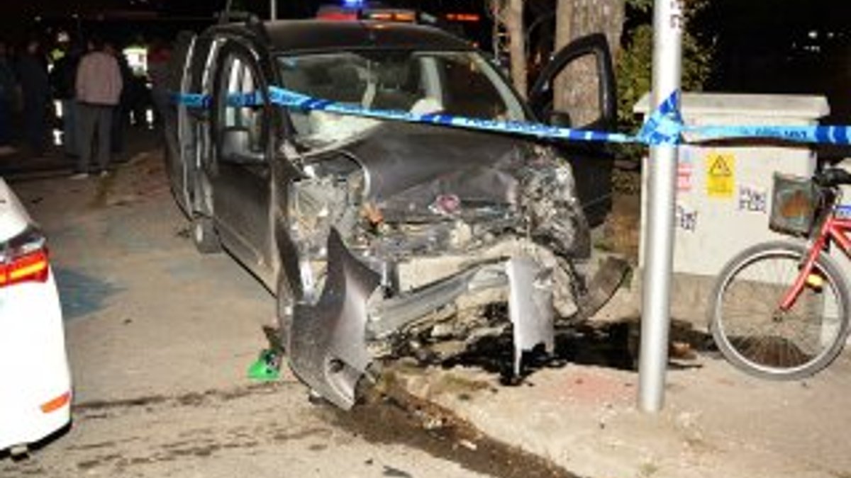 Çanakkale'de trafik kazası: 1 ölü 1 yaralı
