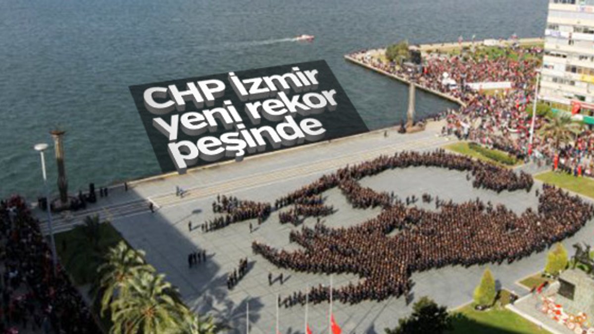 İzmir'de 3 bin kişi kalpaklı Atatürk portresi oluşturacak