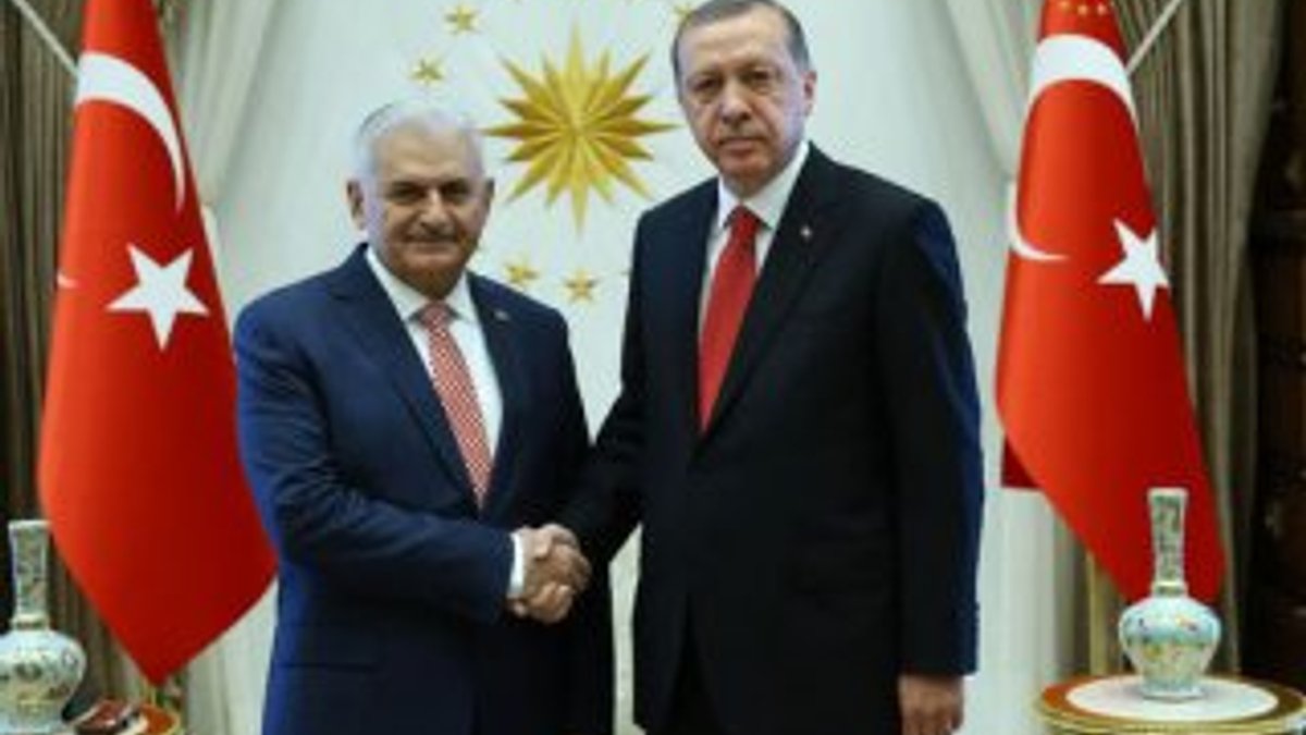 Cumhurbaşkanı Erdoğan Başbakan Yıldırım'la görüştü