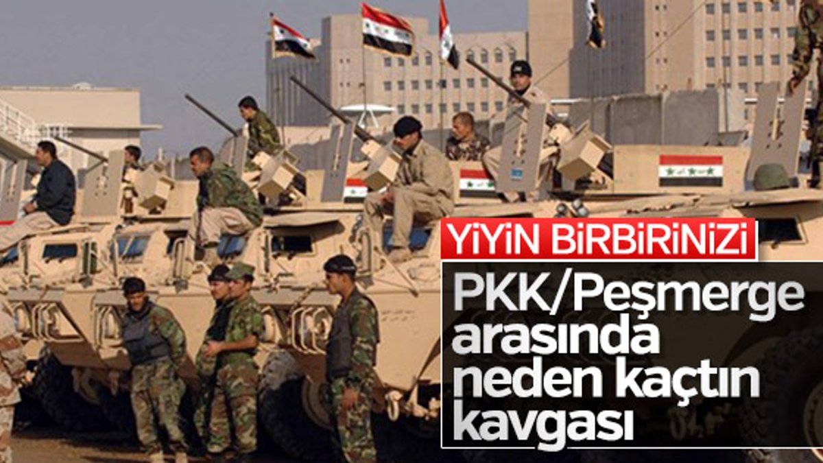 PKK'lı teröristler peşmergeyi suçladı