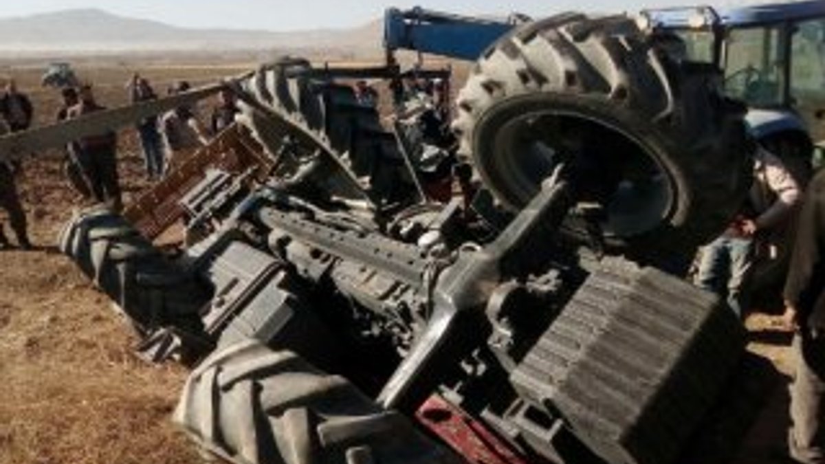 Nevşehir'de traktör kazası: 1 ölü, 3 yaralı