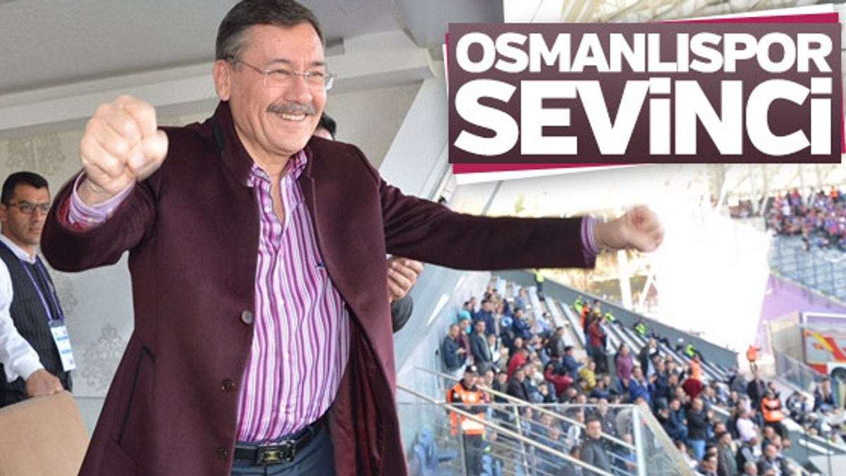 Melih Gökçek Osmanlıspor maçını izledi