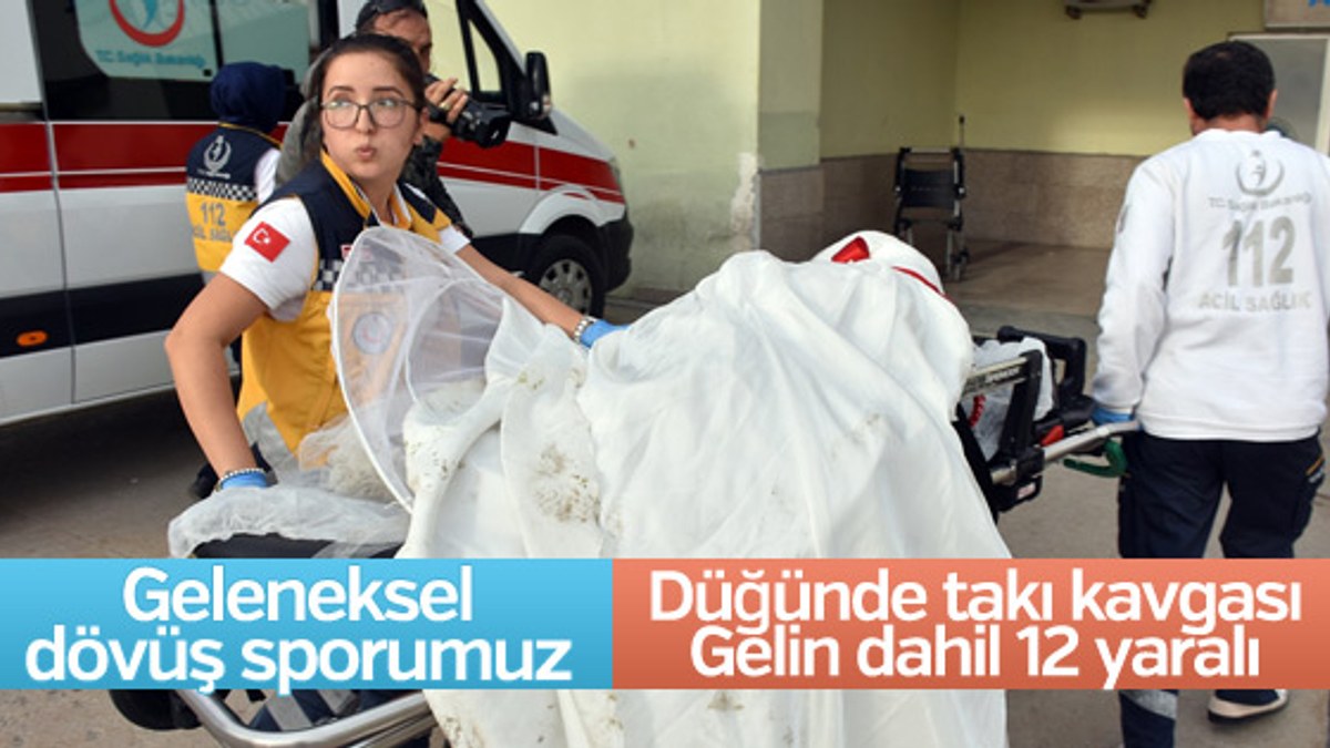 Samsun'da takı kavgası: 12 yaralı