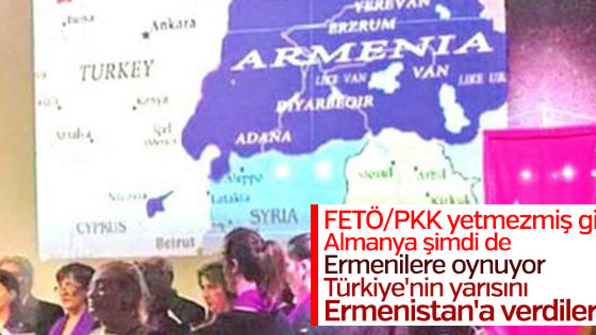 Türkiye'nin yarısını Ermenistan olarak gösterdiler