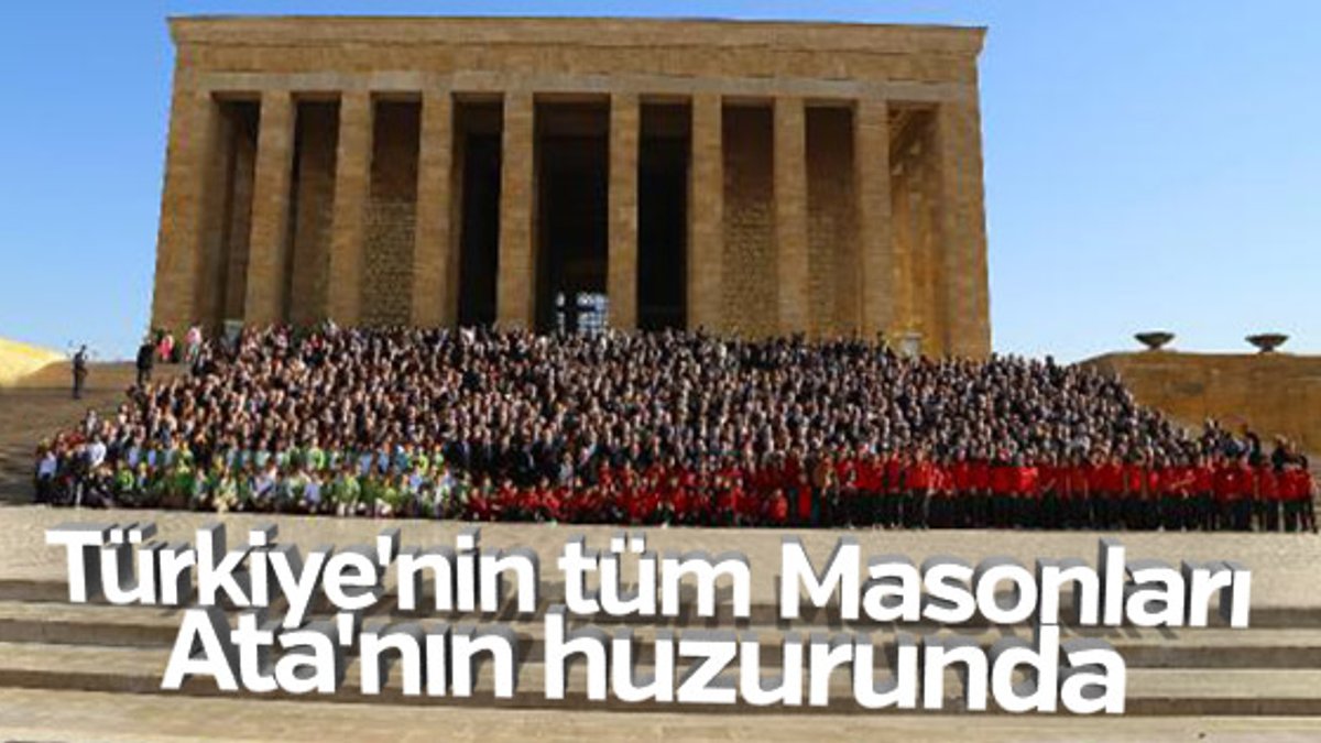 Türk Masonlarından Anıtkabir ziyareti