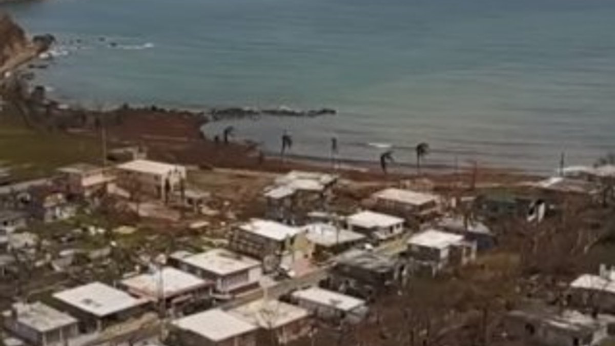 Maria Kasırgası'nın vurduğu Porto Riko