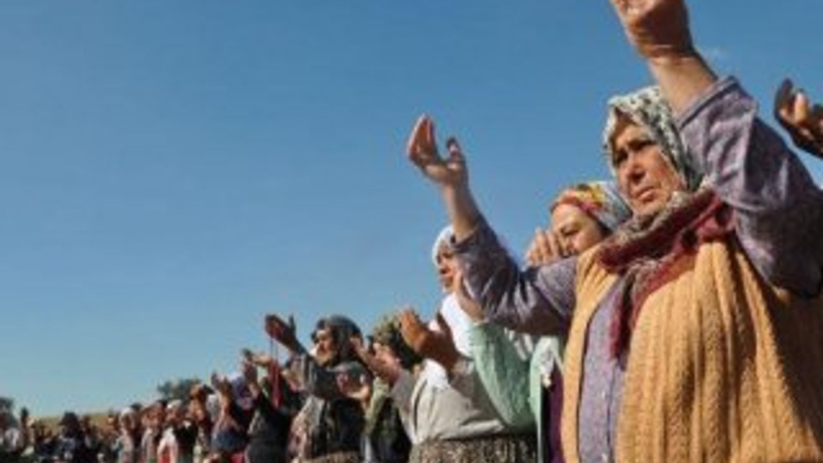 İzmir'de köylüler yağmur duası yaptı