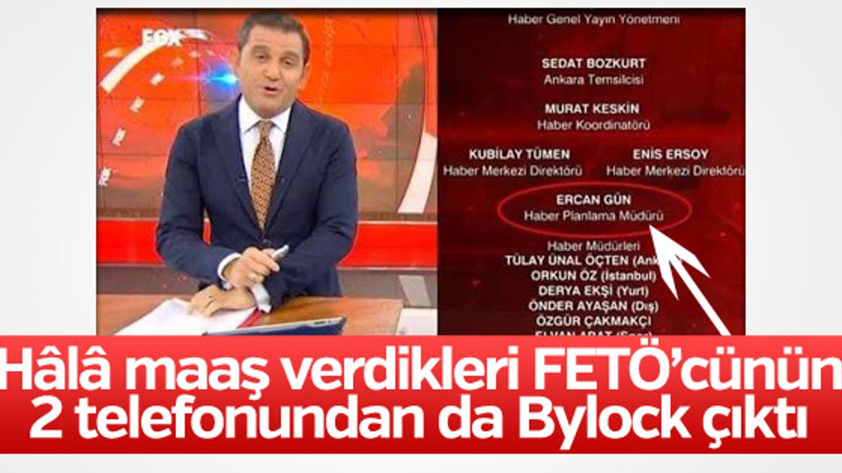 FOX TV'nin sahip çıktığı Ercan Gün'den 2 ayrı bylock çıktı