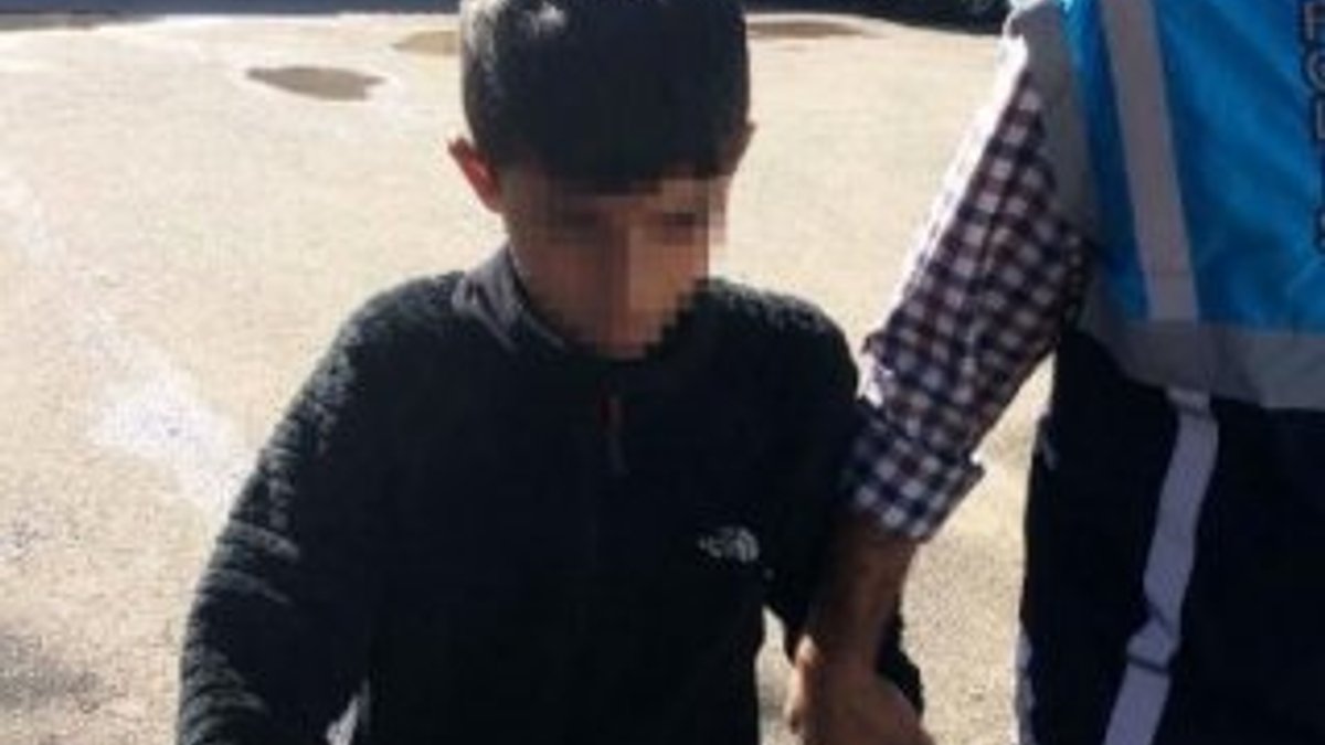 13 yaşındaki çocuk uyuşturucu satarken yakalandı
