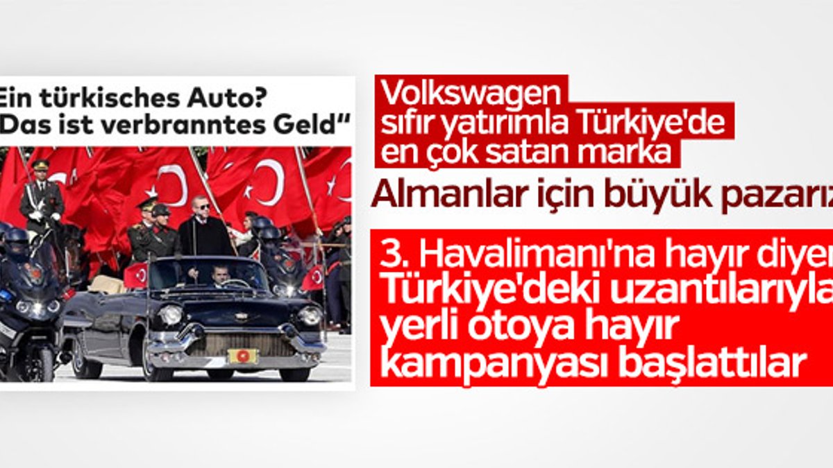 Türkiye'nin yerli otomobil atağı Almanları rahatsız etti