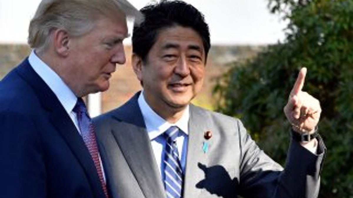 ABD Başkanı Trump Japonya'da