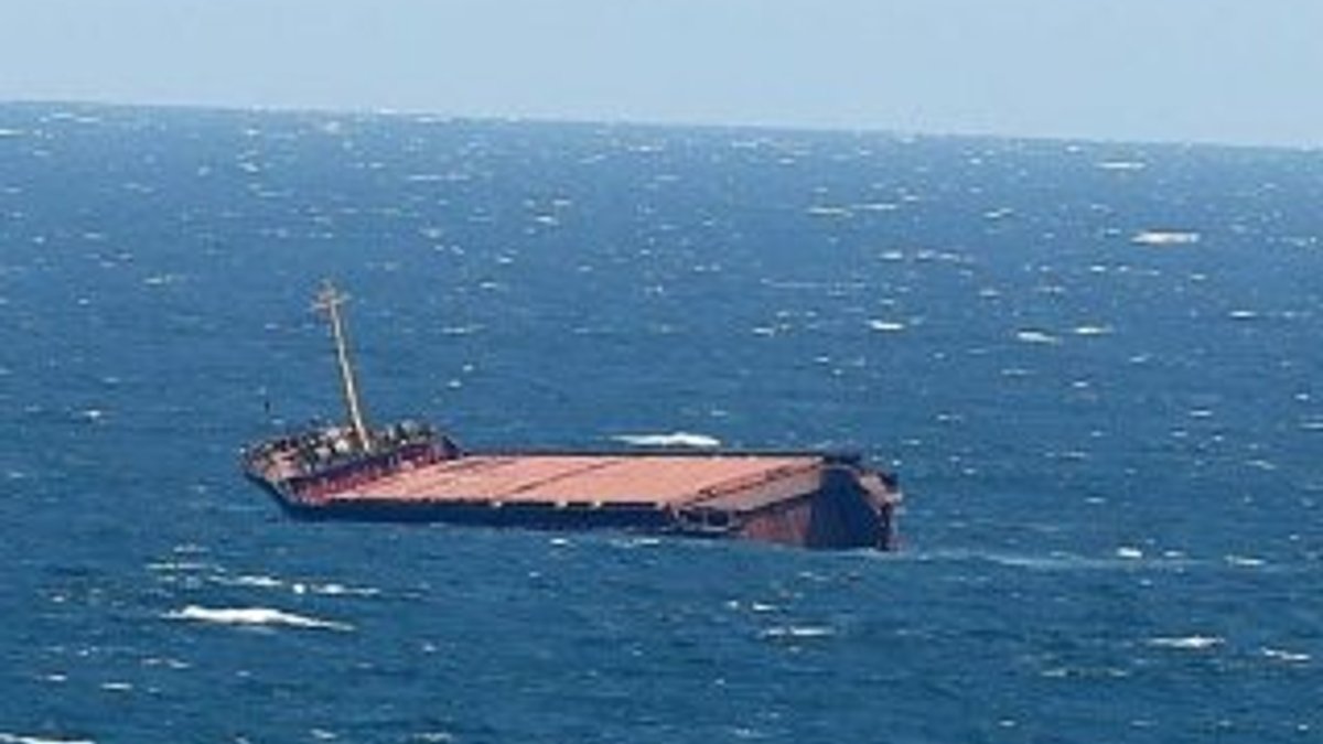 Şile'de batan gemiden acı haber