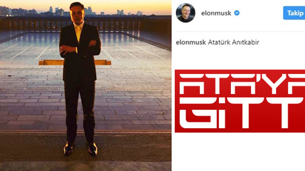 Elon Musk, Anıtkabir'i ziyaret etti