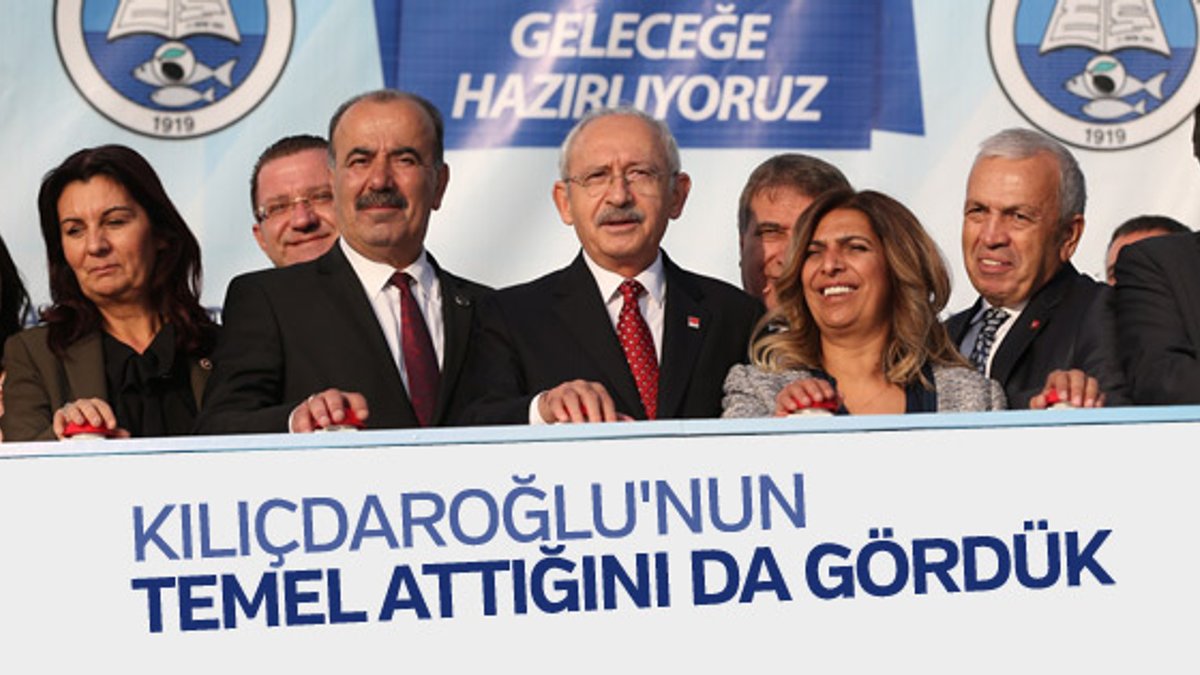 Kemal Kılıçdaroğlu temel attı
