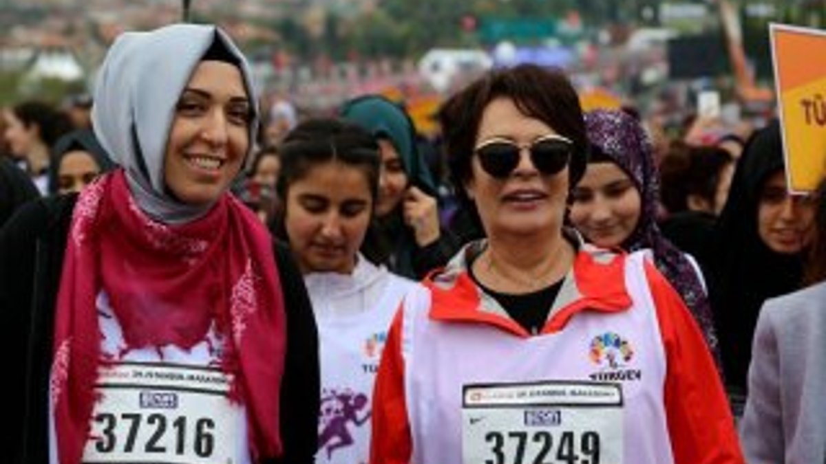 TÜRGEV İstanbul Maratonu'nda koştu