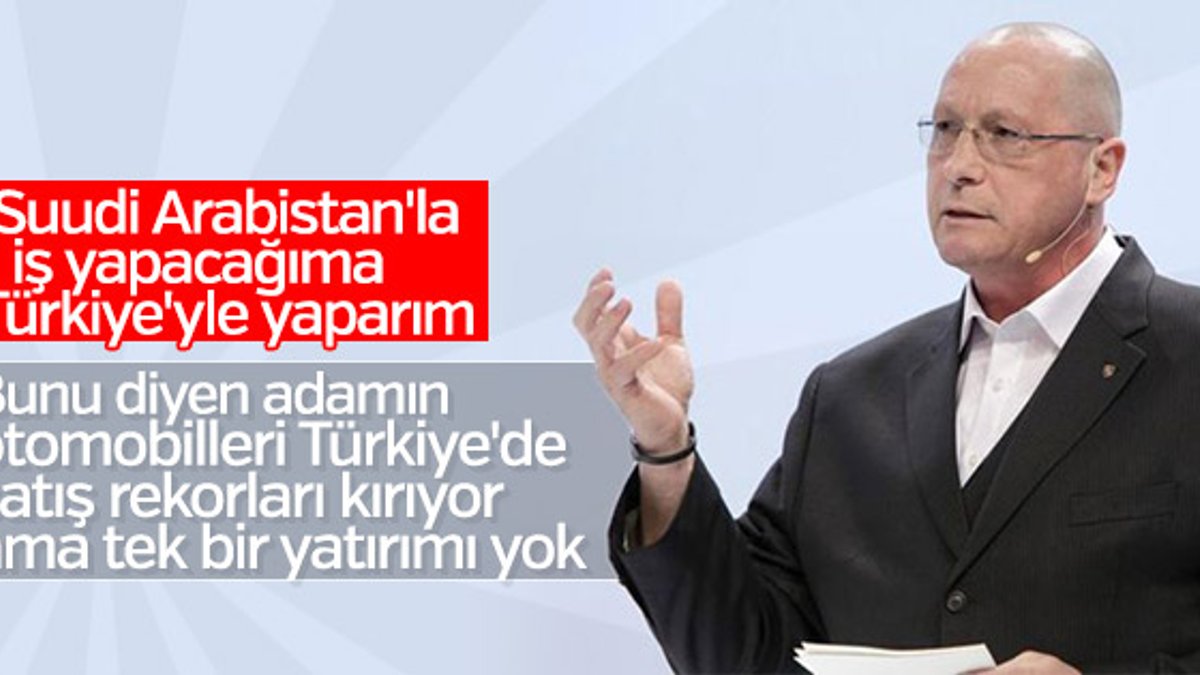 Volkswagen yöneticisi: İş için Türkiye'yi tercih ederiz