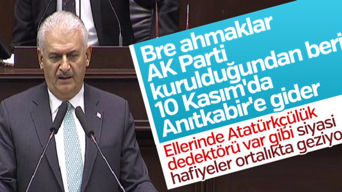 Başbakan Yıldırım, AK Parti Grup Toplantısı'nda