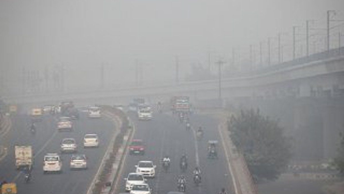 Hindistan'da hava kirliği protesto edildi