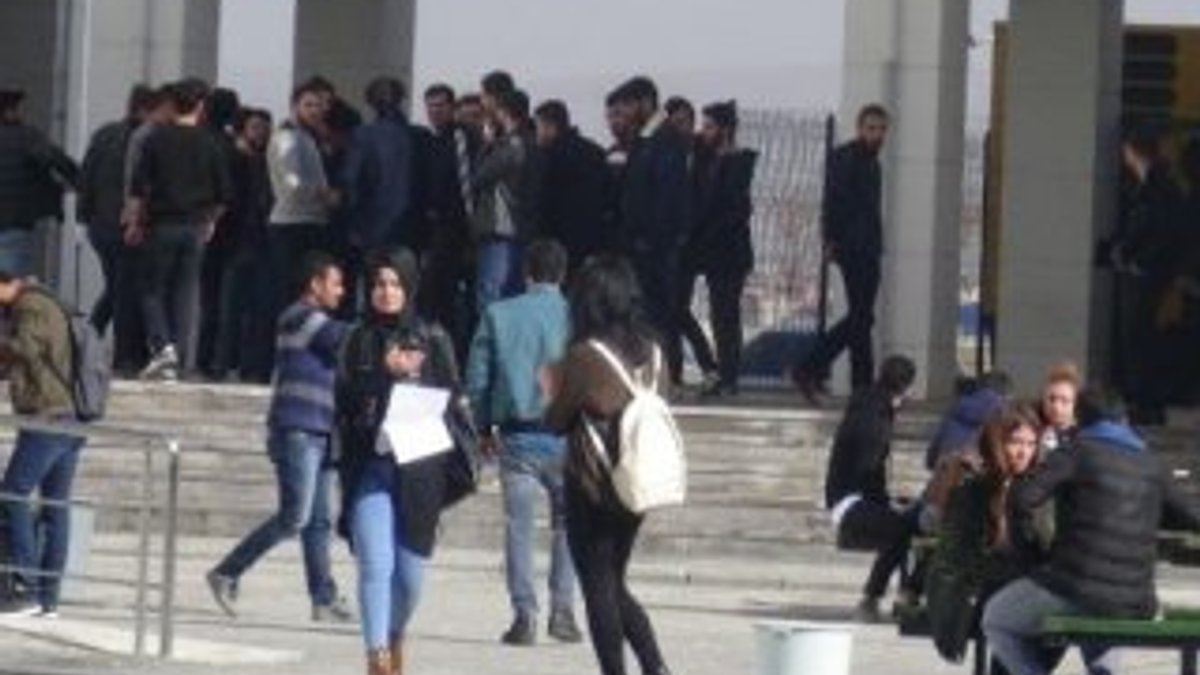 Aksaray Üniversitesi'nde gerginlik: 3 yaralı, 12 gözaltı