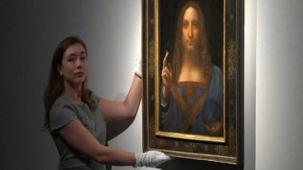 Da Vinci'nin Hz. İsa tablosu 450 milyon dolara satıldı