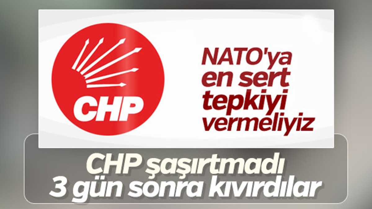 CHP NATO'nun tatbikat skandalına tiyatro iması yaptı