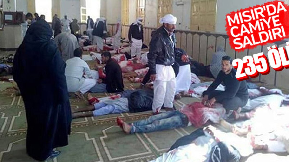 Mısır'da camiye saldırı