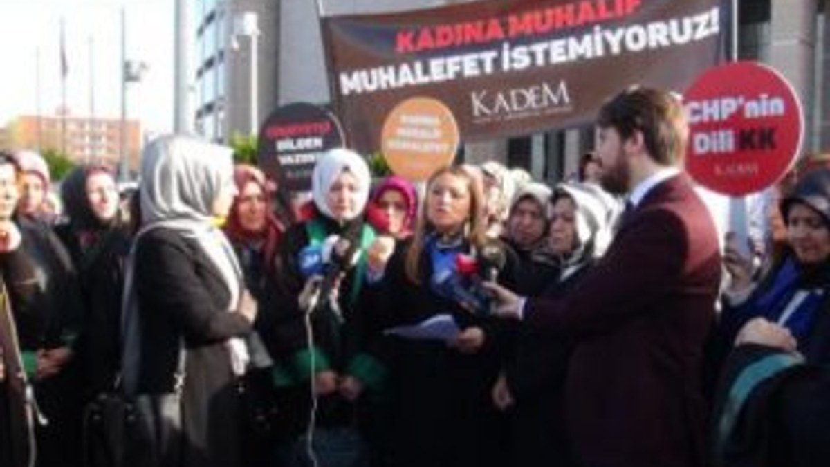 İstanbul'da KADEM'den Kılıçdaroğlu hakkında suç duyurusu