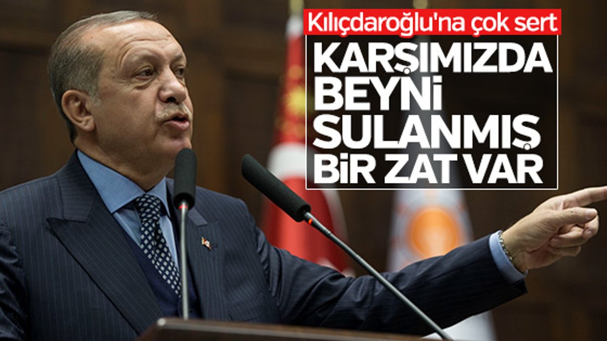 Erdoğan'dan Kılıçdaroğlu'na: Beyni sulanmış zat