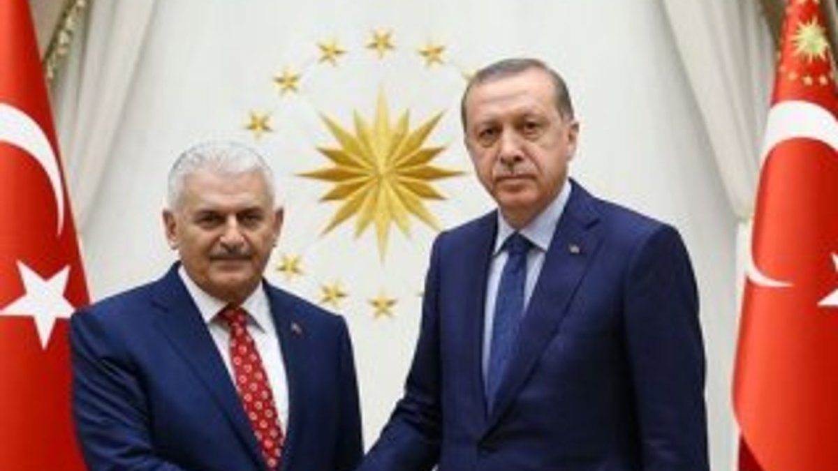 Cumhurbaşkanı Erdoğan ile Binali Yıldırım'ın görüşmesi