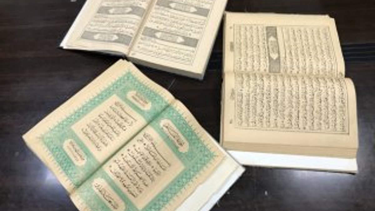 Filistin'de Abdülhamid döneminde basılan Kur'an bulundu
