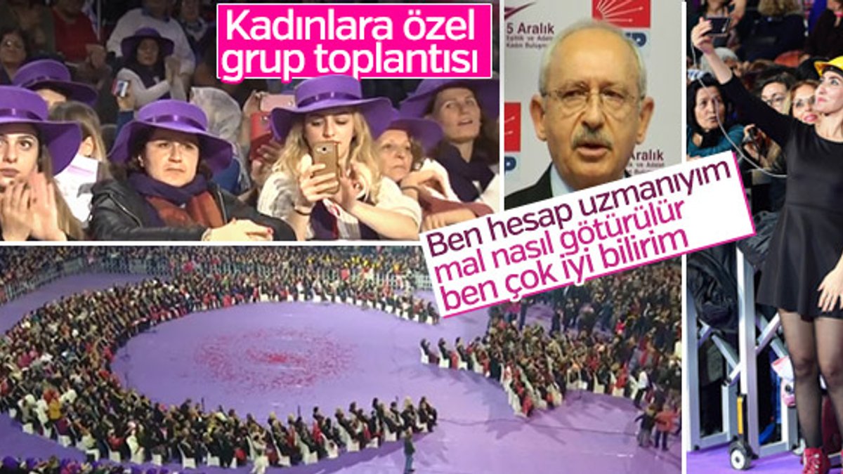 Kemal Kılıçdaroğlu CHP Kadın Buluşması'nda