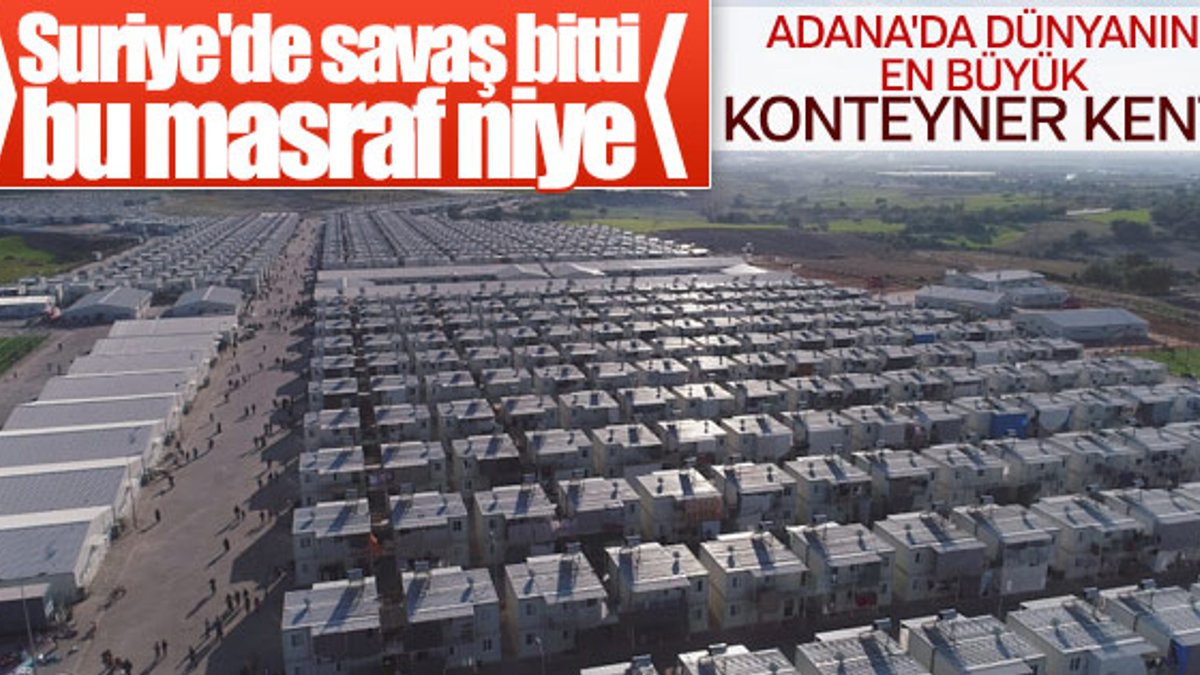 Dünyanın en büyük konteyner kenti Adana'da