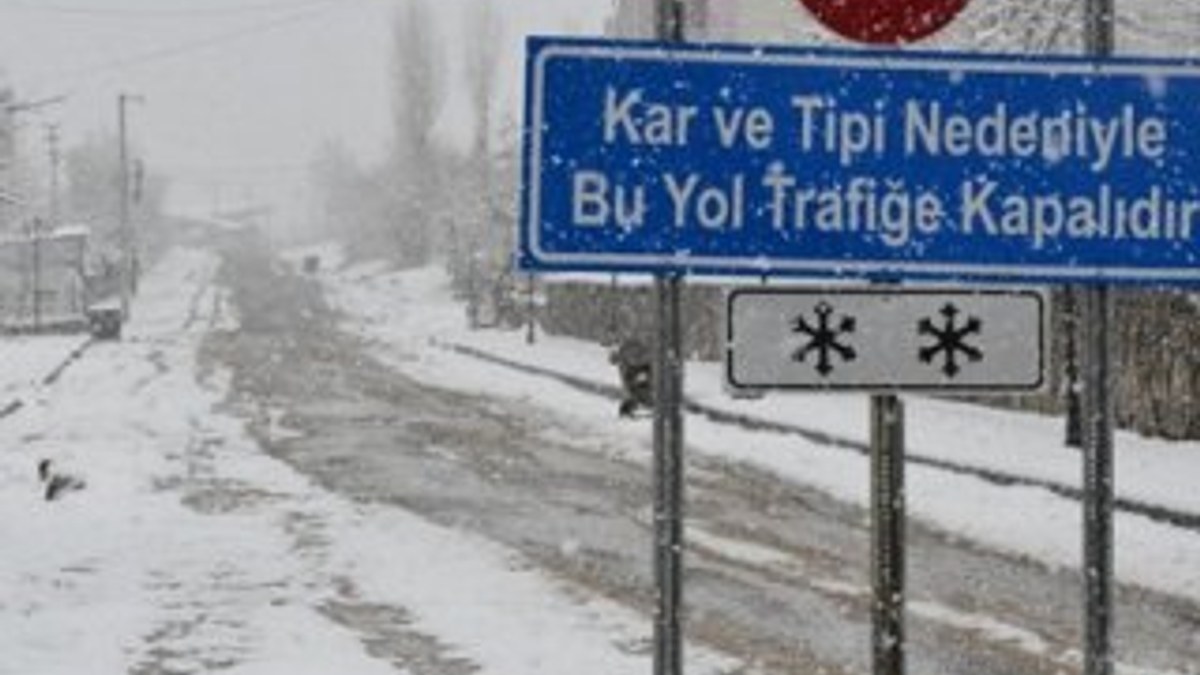 Siirt’te 40 köy yolu ulaşıma kapandı