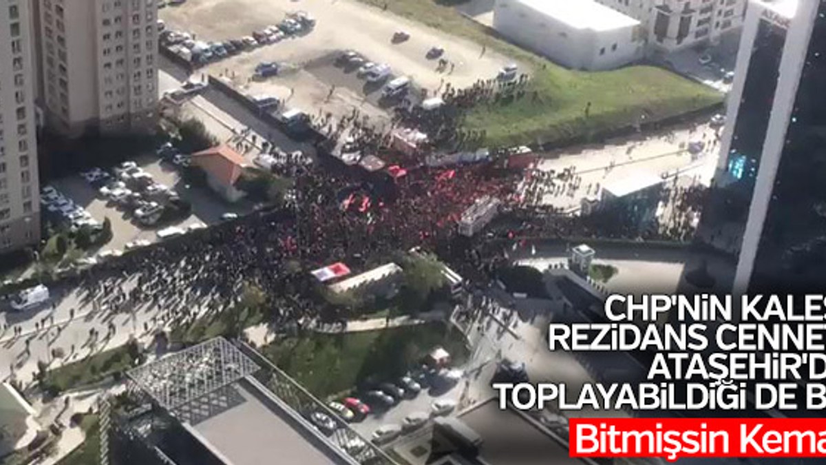Kemal Kılıçdaroğlu'nun Ataşehir mitingi