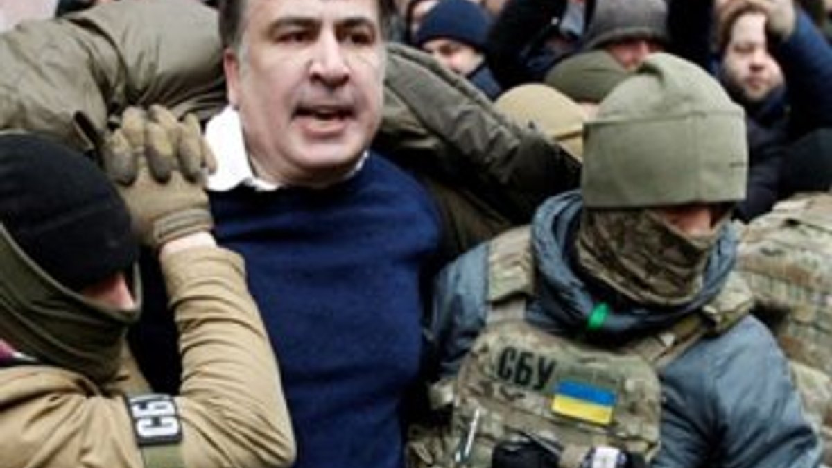 Saakaşvili tutuklandı