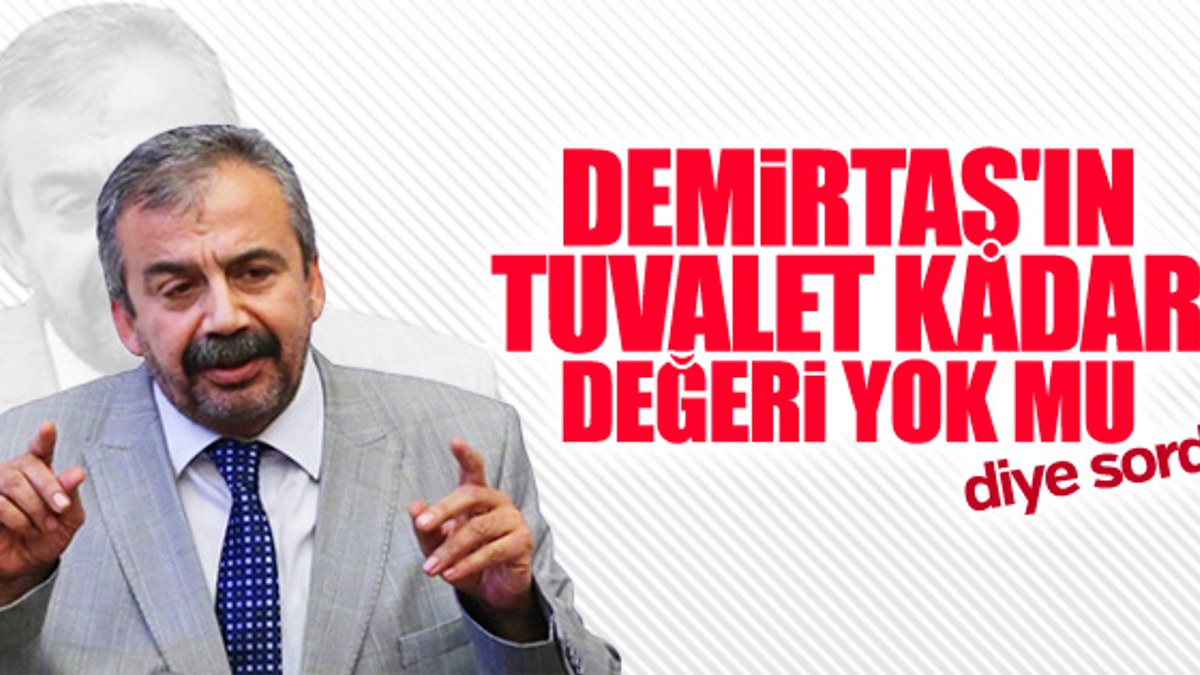 HDP: Demirtaş'a tuvalet kadar değer verilmedi