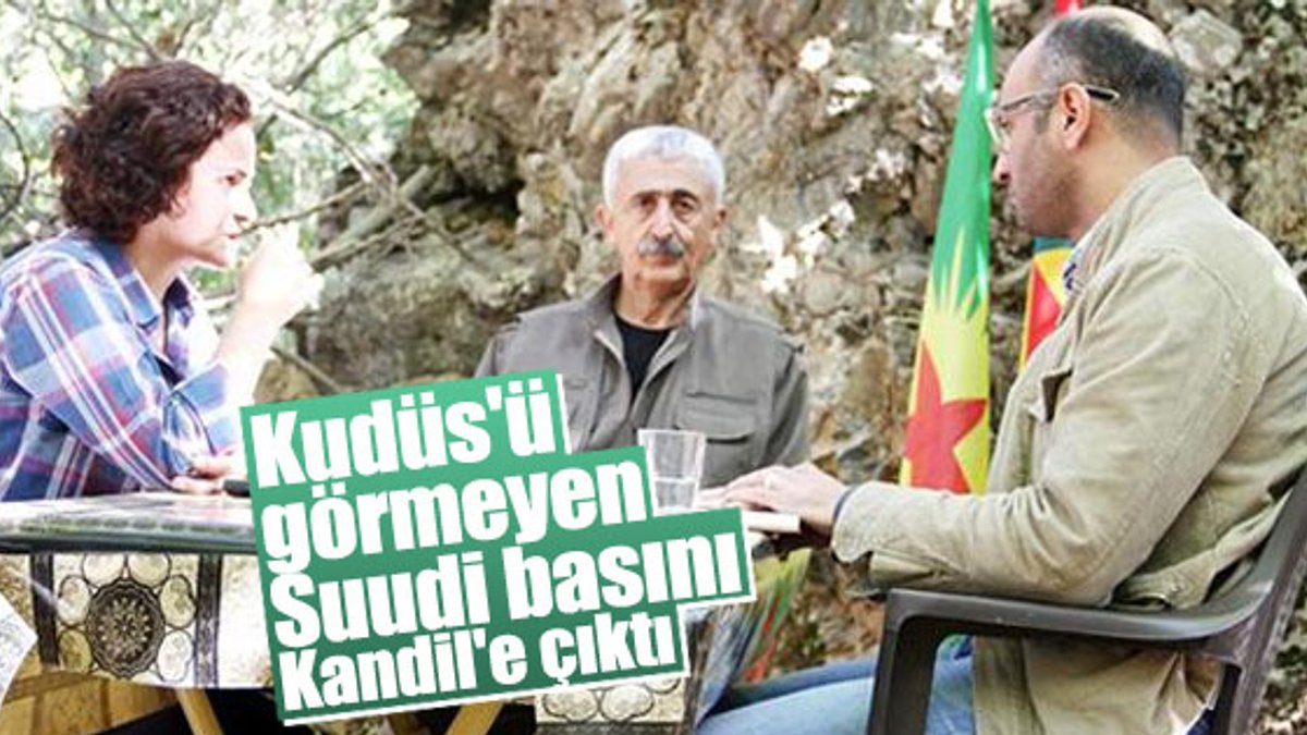 Suudi Arabistan gazetesi PKK ile röportaj yaptı