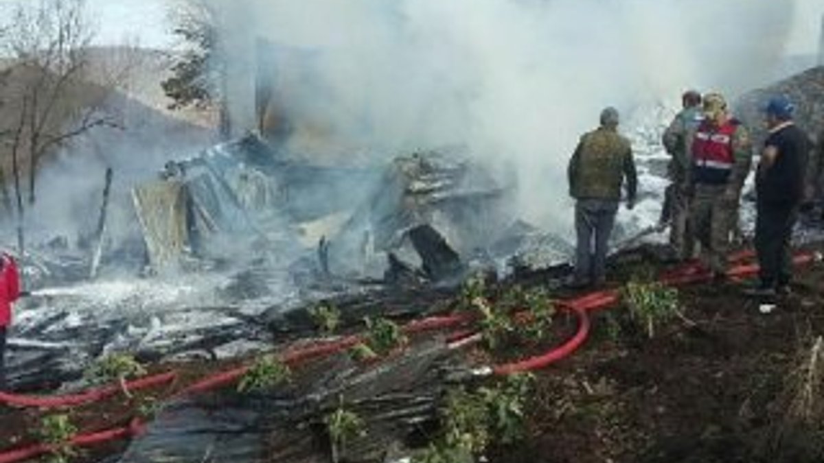 Tokat'ta yangın: 3 çocuk hayatını kaybetti