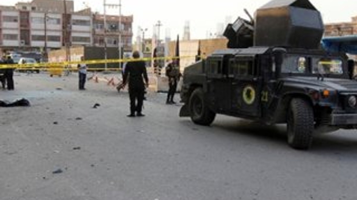 Kerkük'te polislere bombalı saldırı