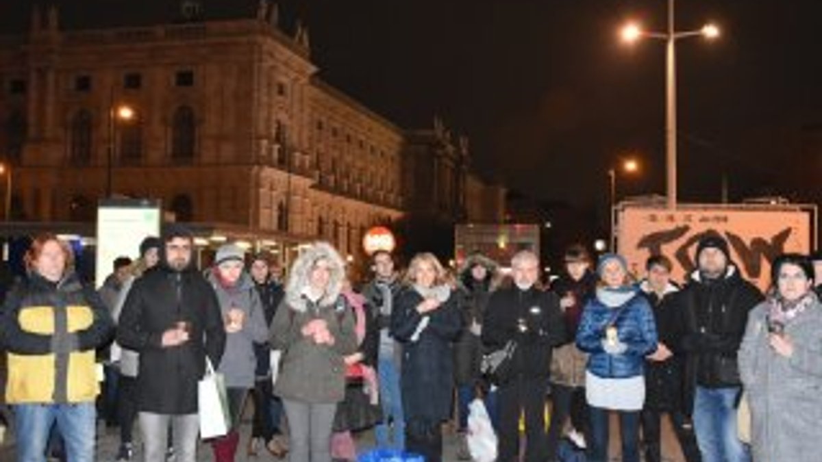 Avusturya'da sığınmacıları iade etmeyin protestosu
