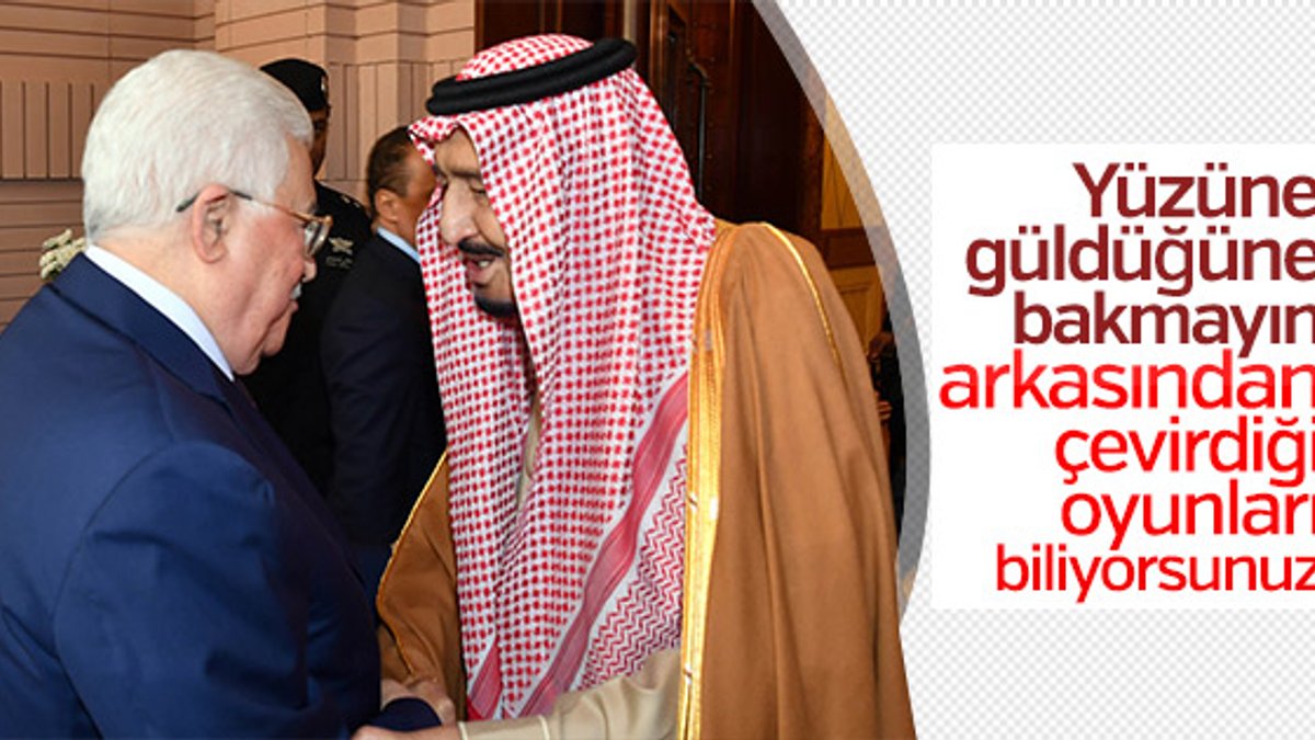 Suudi Arabistan'da Mahmud Abbas-Kral Selman görüşmesi