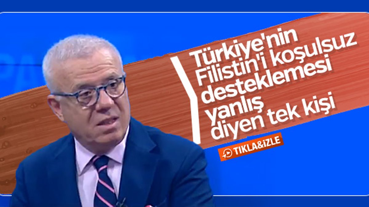 Ertuğrul Özkök Türkiye'nin Filistin'e desteğini eleştirdi