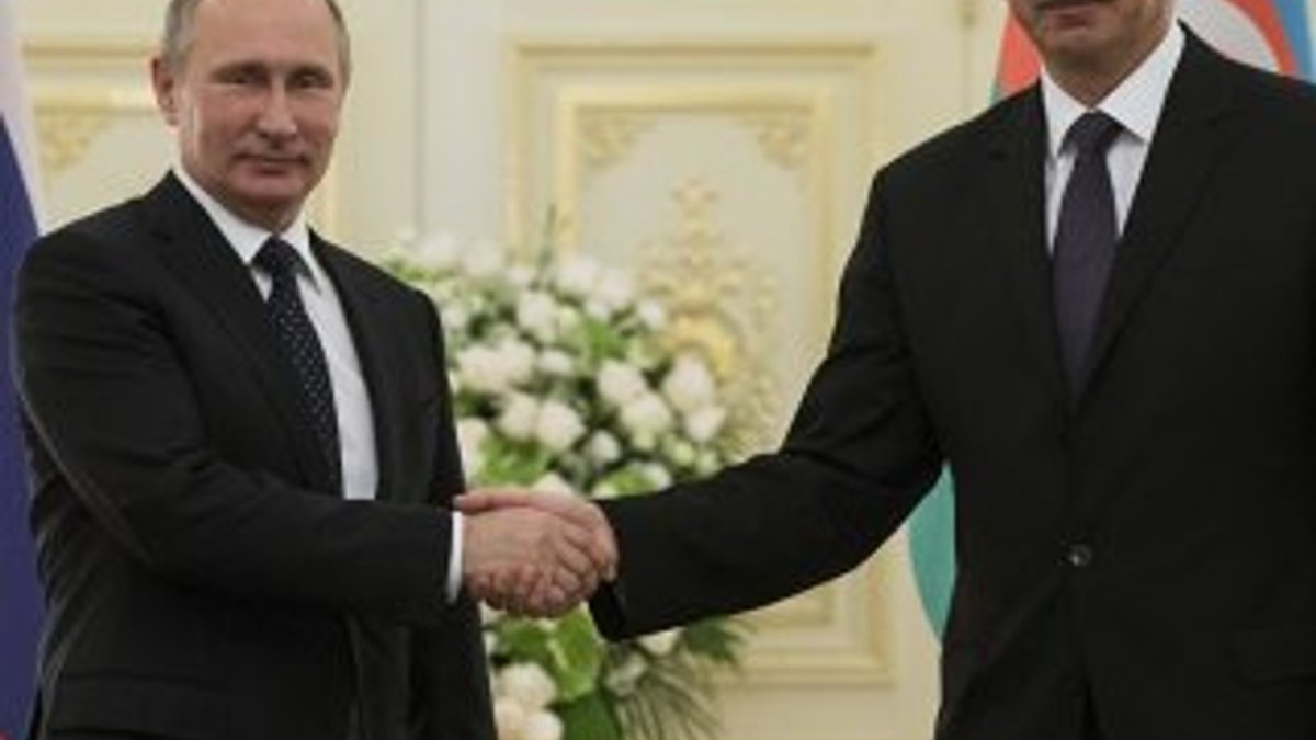 Putin, Azerbaycan Cumhurbaşkanı Aliyev'i kutladı